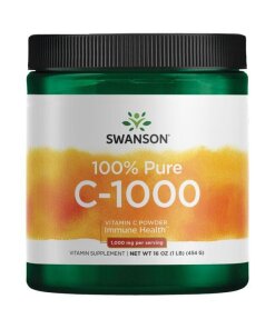 SWANSON Witamina C - 100% czystoci 454g
